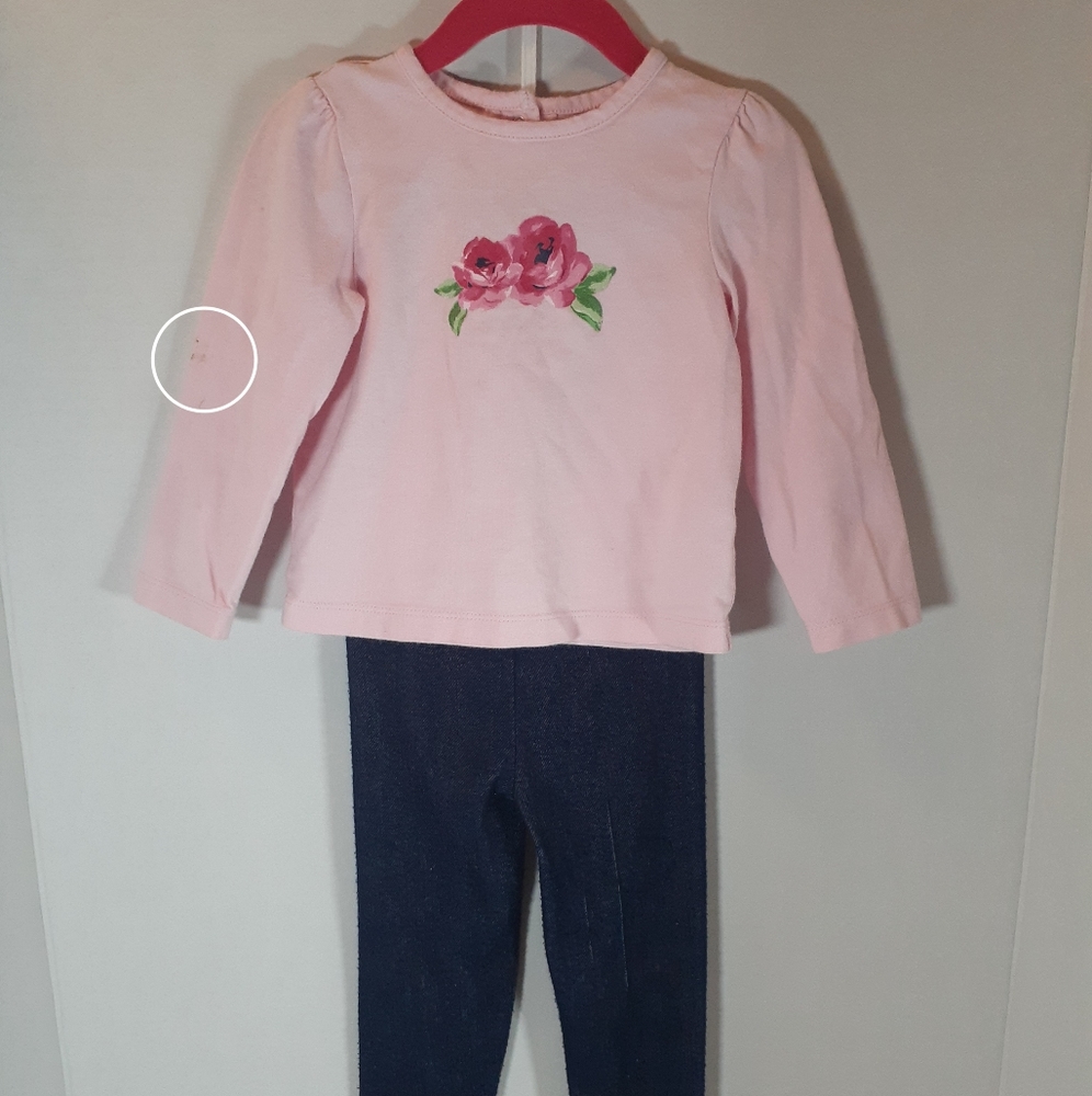 3pc Little Me Girls Hooded Raincoat Outfit - Picture 4 of 7